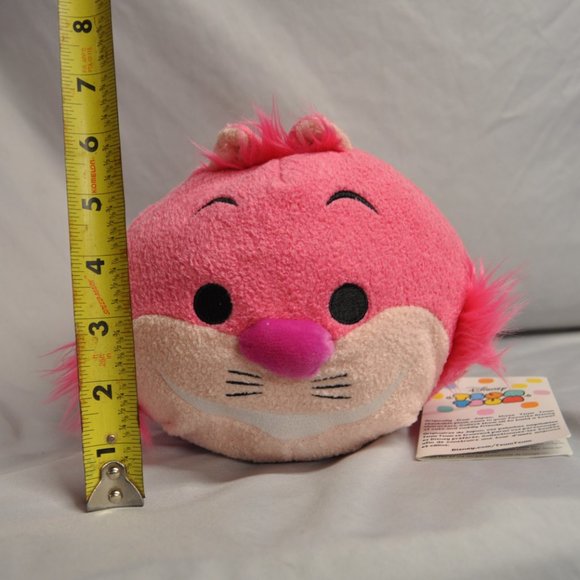 plush disney 12" cheshire cat alice tsum tsum NWT stuffed animal (494w) - Picture 3 of 10